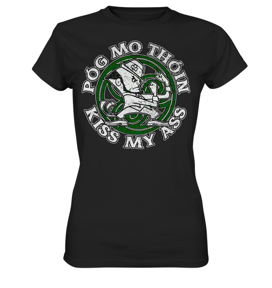 Póg Mo Thóin "Kiss my Ass" - Ladies Premium Shirt