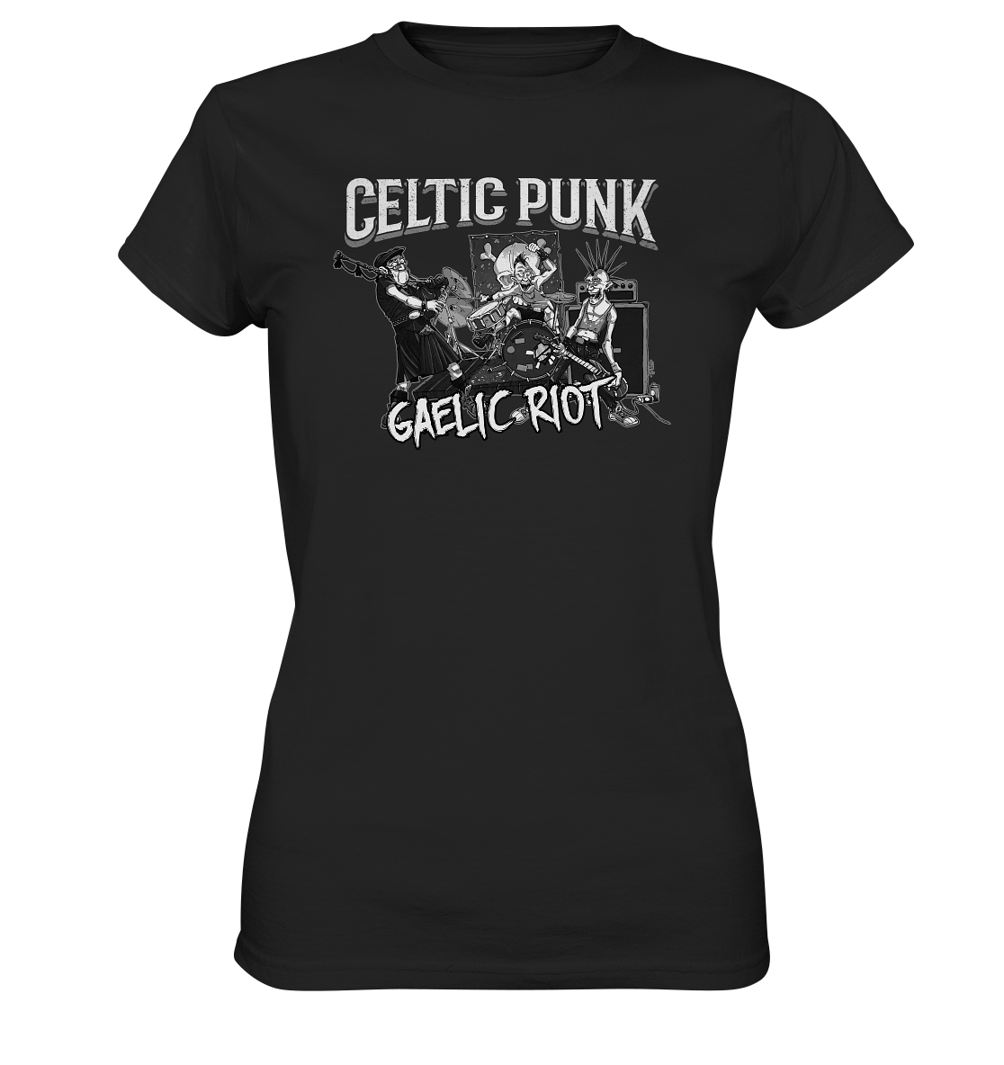 Celtic Punk "Gaelic Riot" - Ladies Premium Shirt