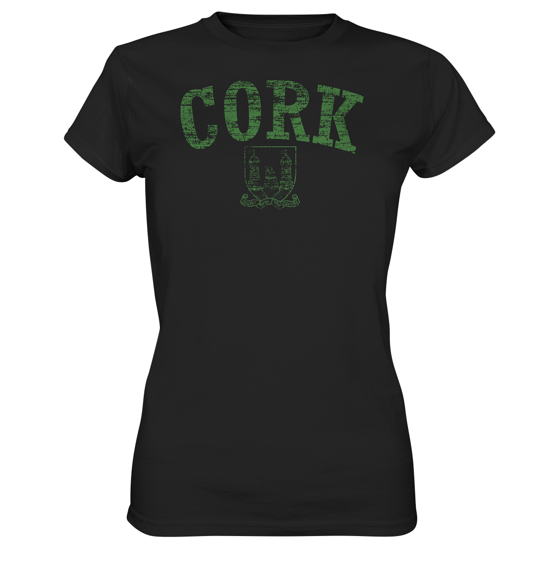 "Cork - Statio Bene Fida Carinis" - Ladies Premium Shirt