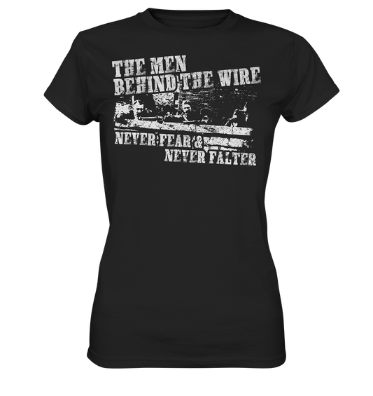"The Men Behind The Wire" - Ladies Premium Shirt