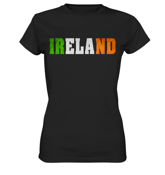 Ireland "Flag Logo" - Ladies Premium Shirt