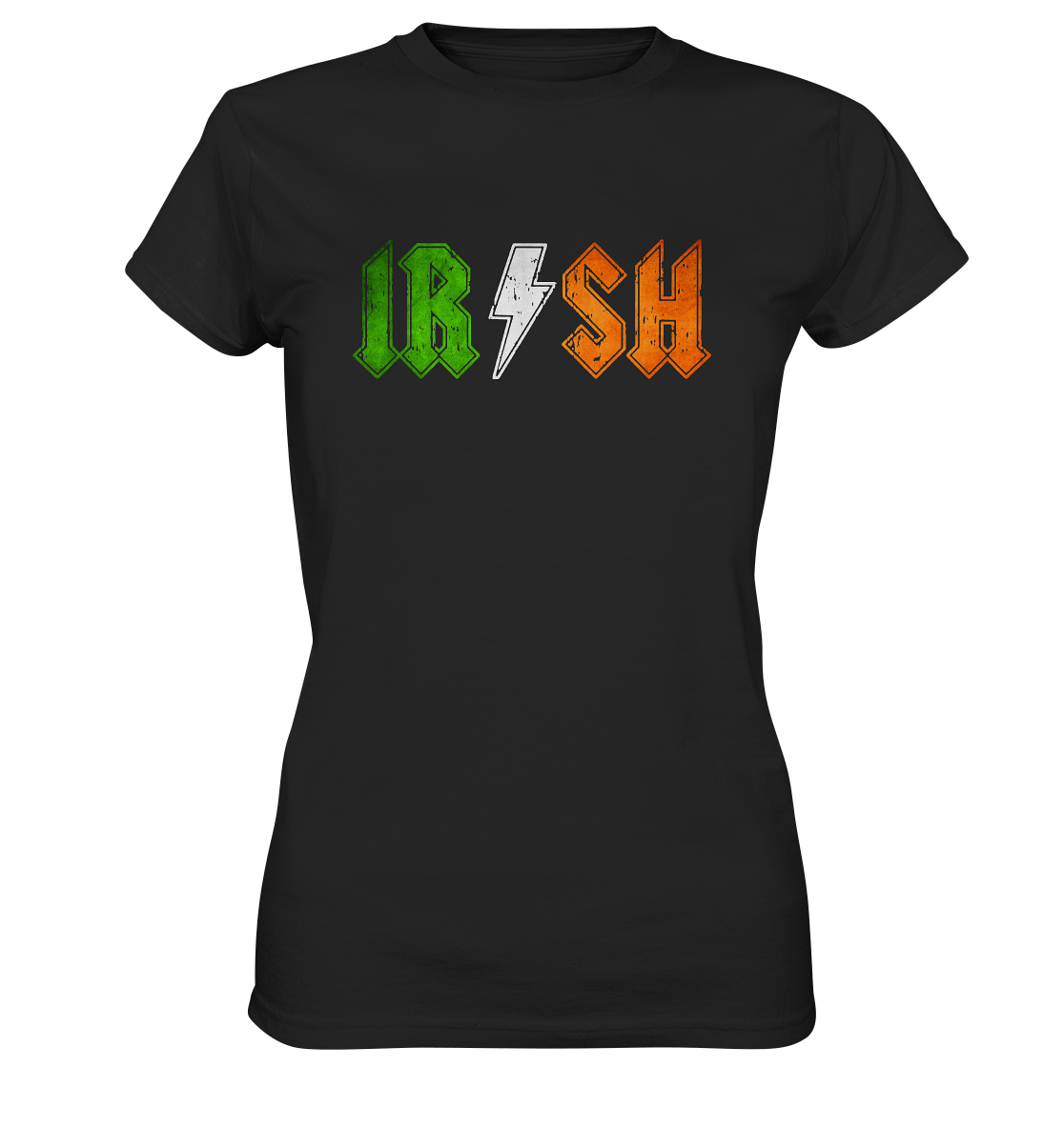 Irish "Flag Logo" - Ladies Premium Shirt