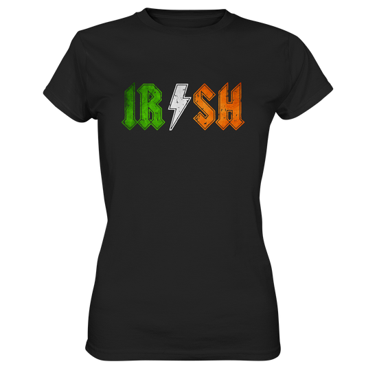 Irish "Flag Logo" - Ladies Premium Shirt