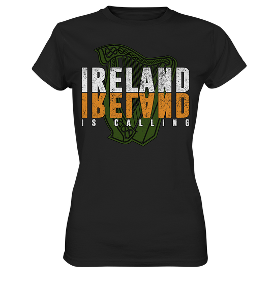 Ireland "Is Calling" - Ladies Premium Shirt