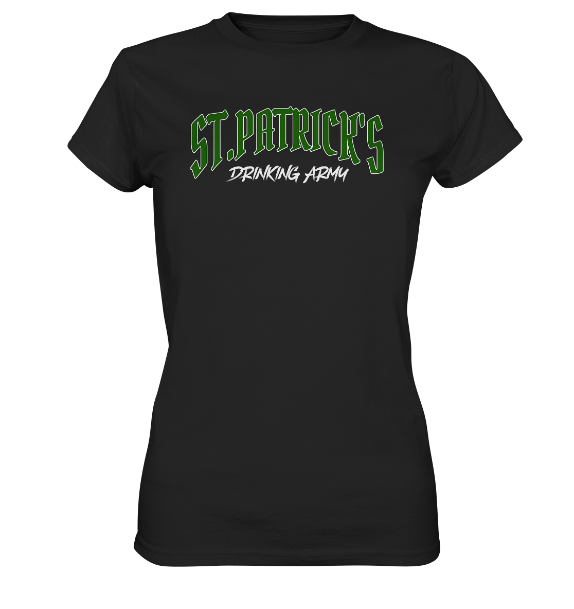 St.Patrick's "Drinking Army" - Ladies Premium Shirt