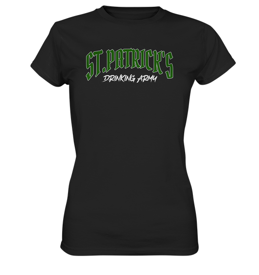 St.Patrick's "Drinking Army" - Ladies Premium Shirt