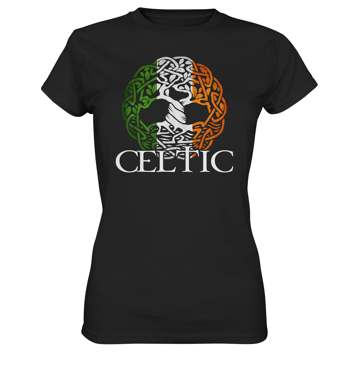 "Celtic Tree" - Ladies Premium Shirt