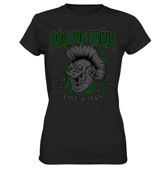 Póg Mo Thóin Streetwear "Come Out" - Ladies Premium Shirt