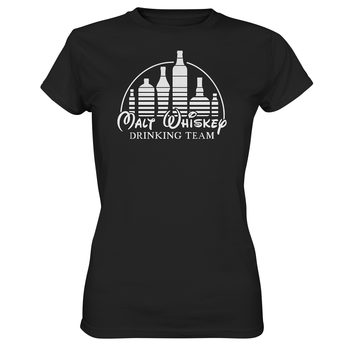 Malt Whiskey "Drinking Team" - Ladies Premium Shirt