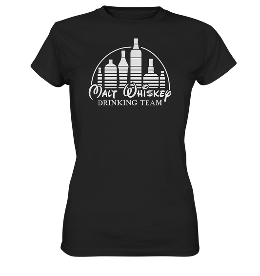 Malt Whiskey "Drinking Team" - Ladies Premium Shirt