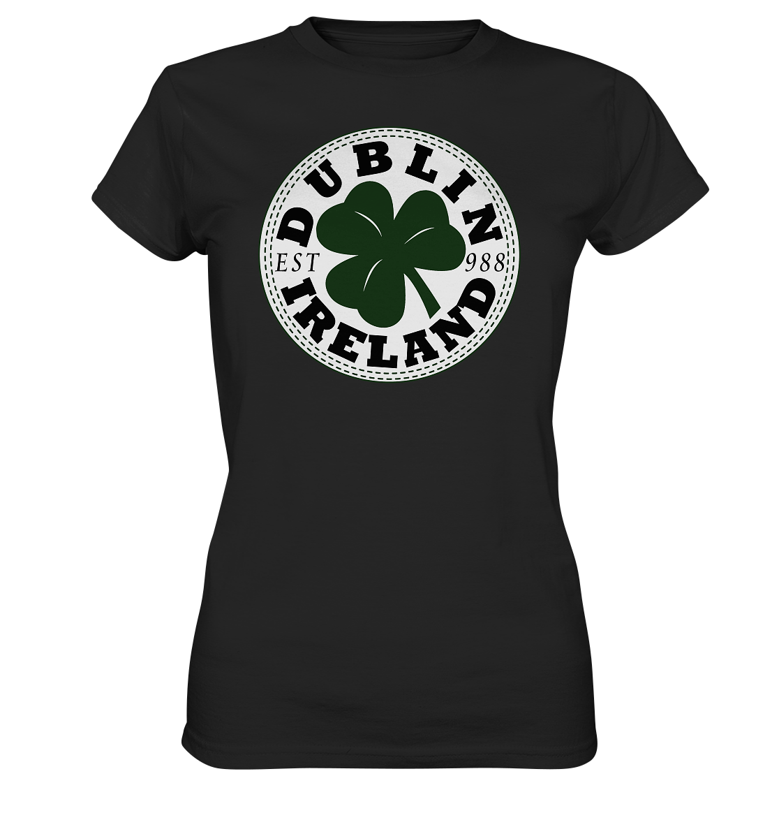 Dublin "Ireland / Est 988" - Ladies Premium Shirt