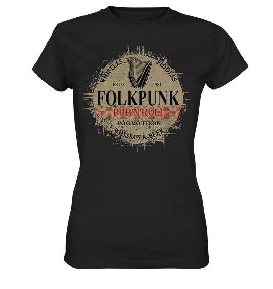 Folkpunk "Pub'n'Roll" - Ladies Premium Shirt