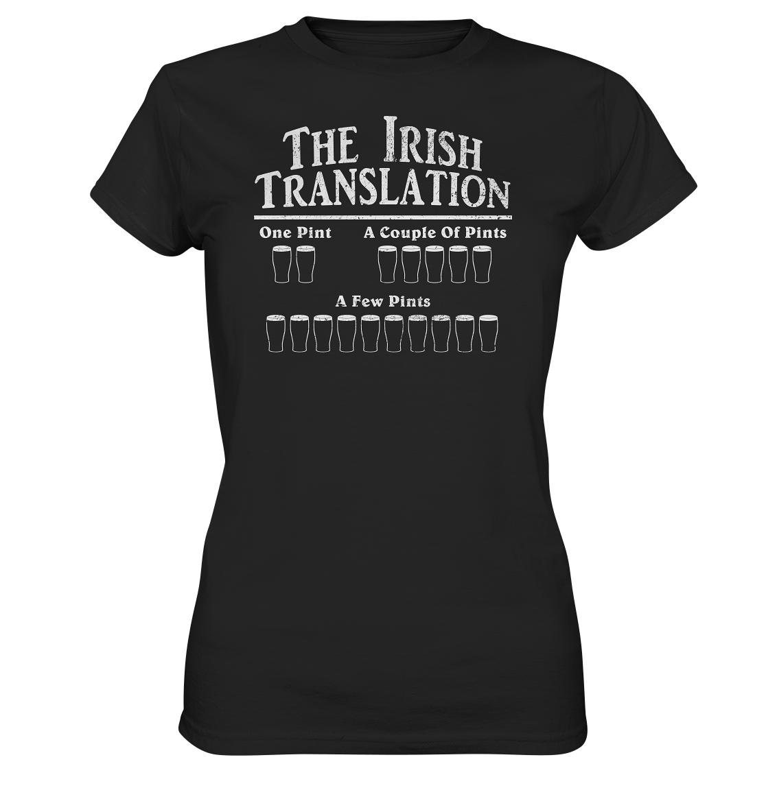 The Irish Translation - Ladies Premium Shirt