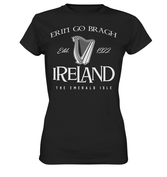 Ireland "Erin Go Bragh / The Emerald Isle" - Ladies Premium Shirt
