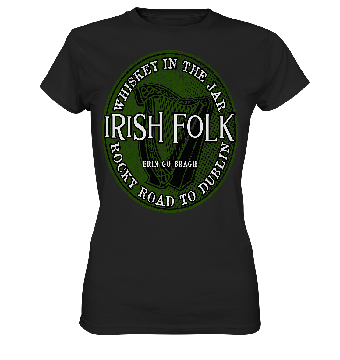 Irish Folk "Erin Go Bragh" - Ladies Premium Shirt