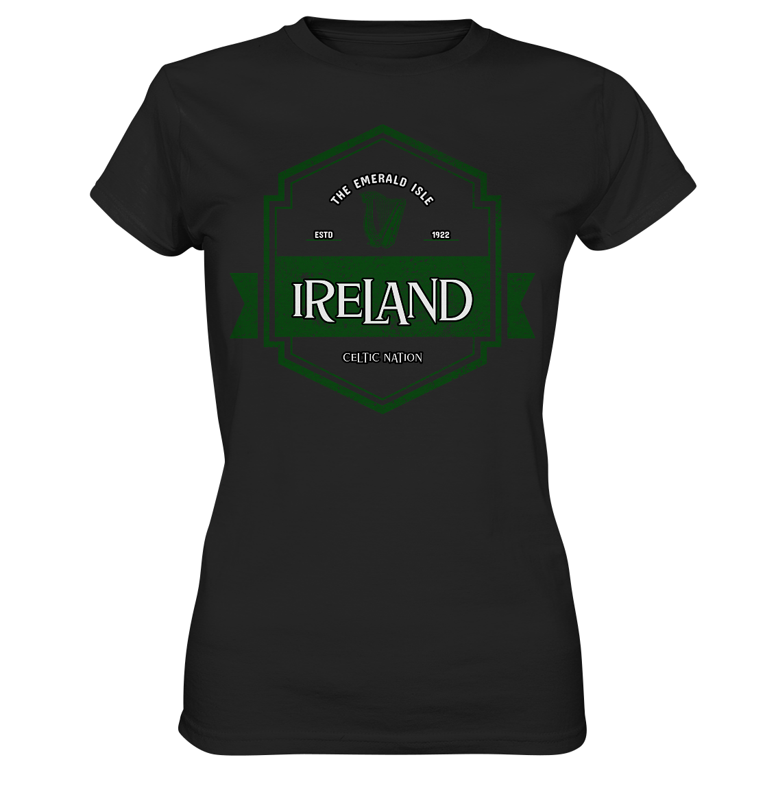 Ireland "The Emerald Isle / Celtic Nation" - Ladies Premium Shirt