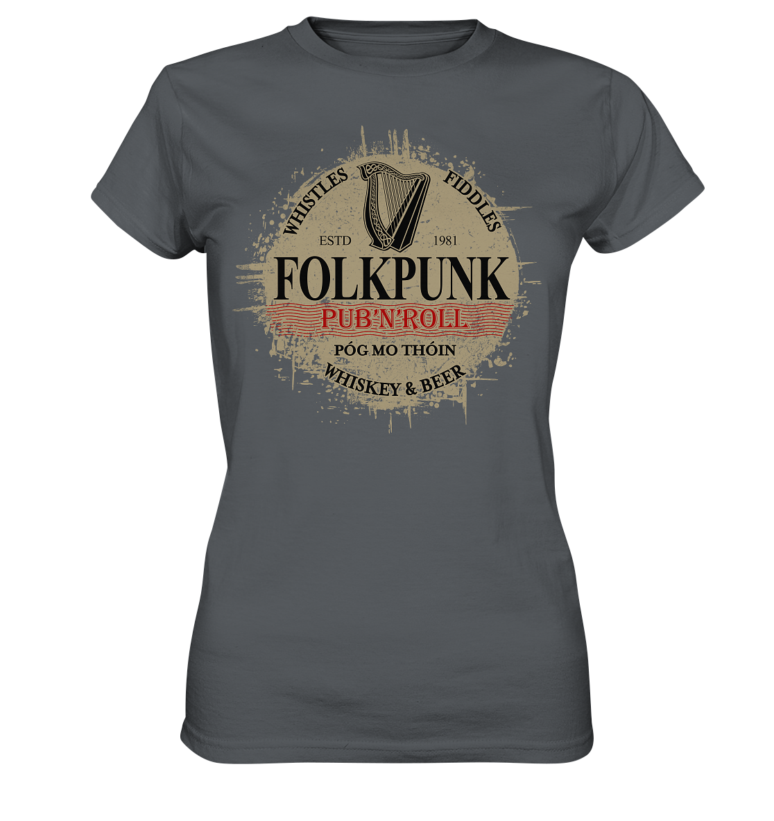 Folkpunk "Pub'n'Roll" - Ladies Premium Shirt