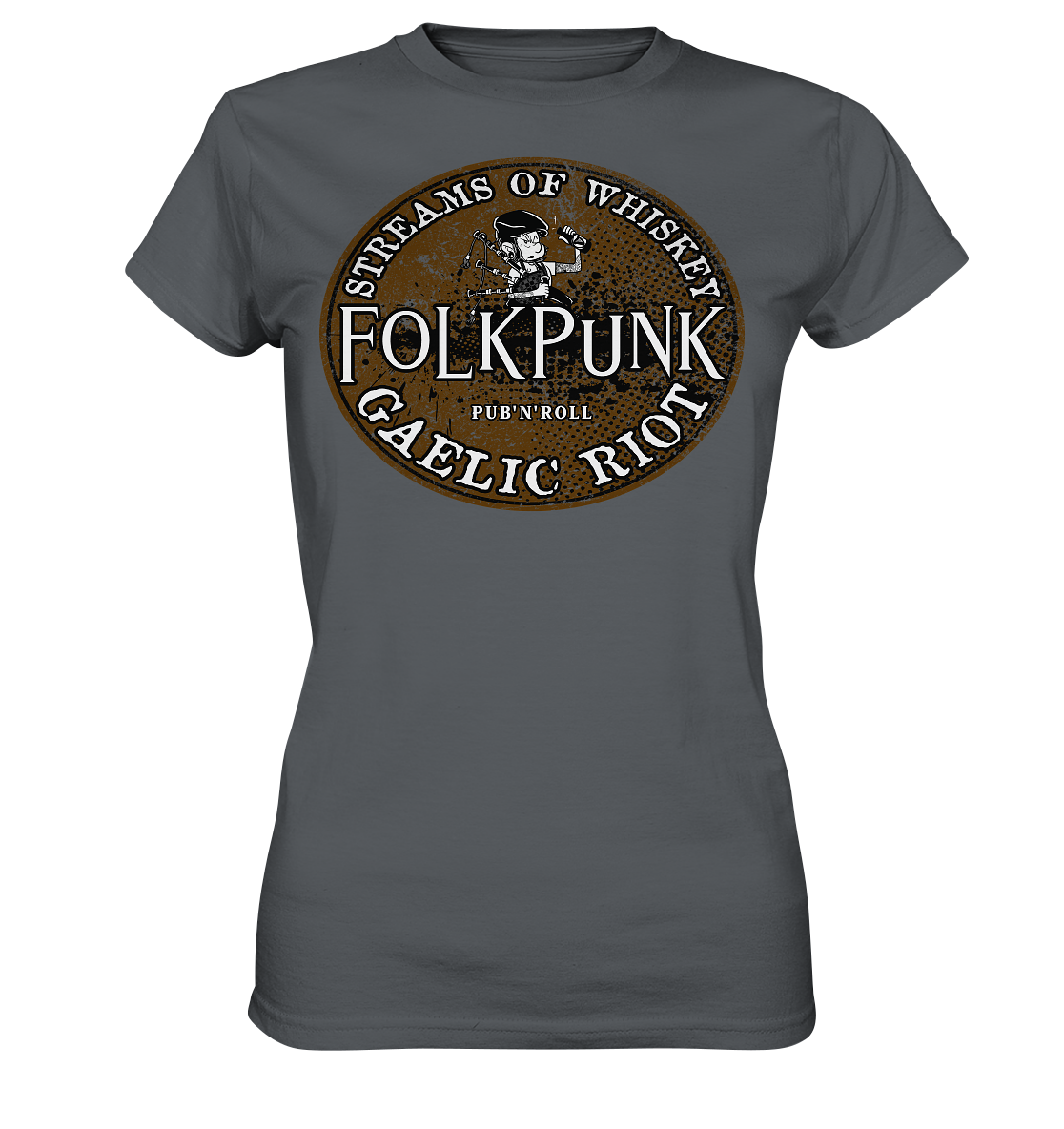 Folkpunk "Streams Of Whiskey" - Ladies Premium Shirt