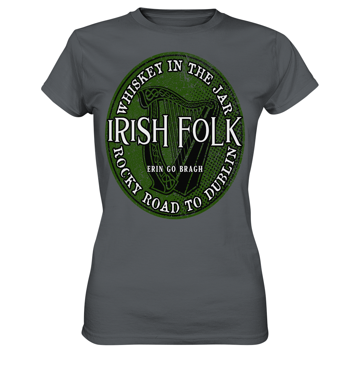 Irish Folk "Erin Go Bragh" - Ladies Premium Shirt