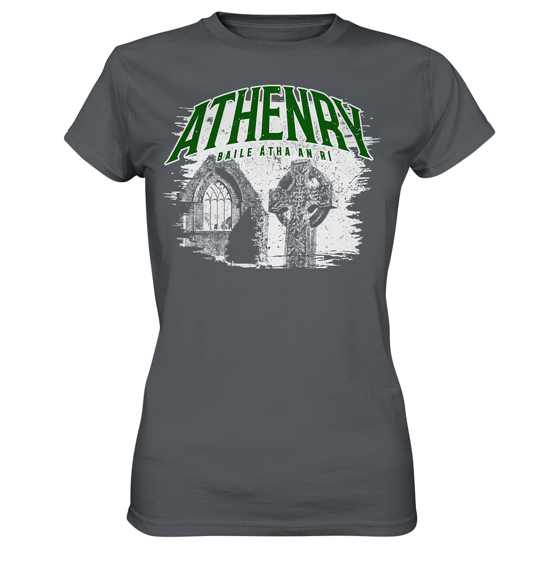 Athenry "Baile Átha An Rí" - Ladies Premium Shirt