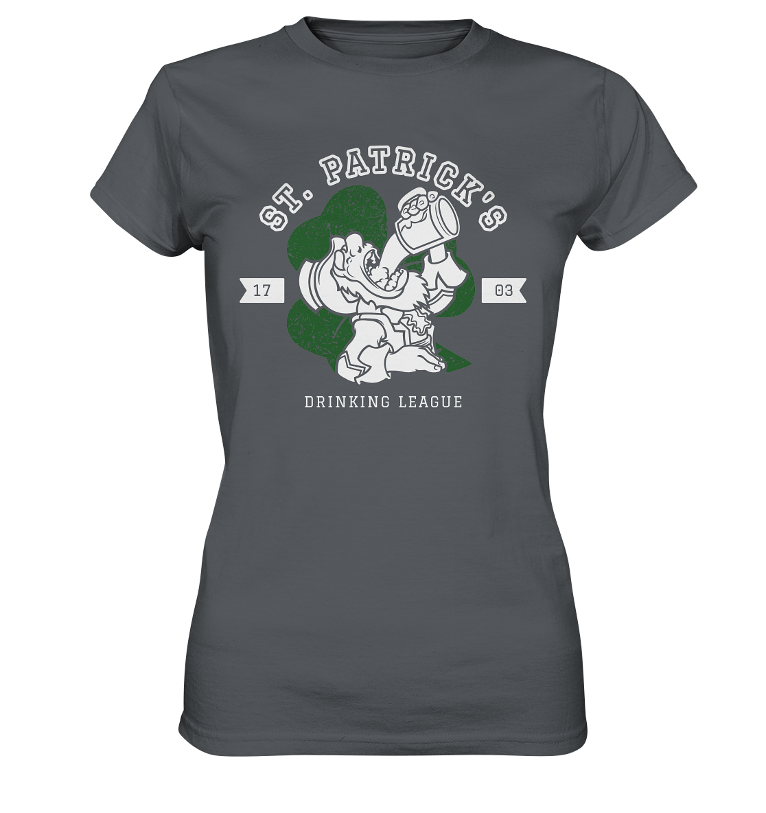 St. Patrick's "Drinking League" - Ladies Premium Shirt
