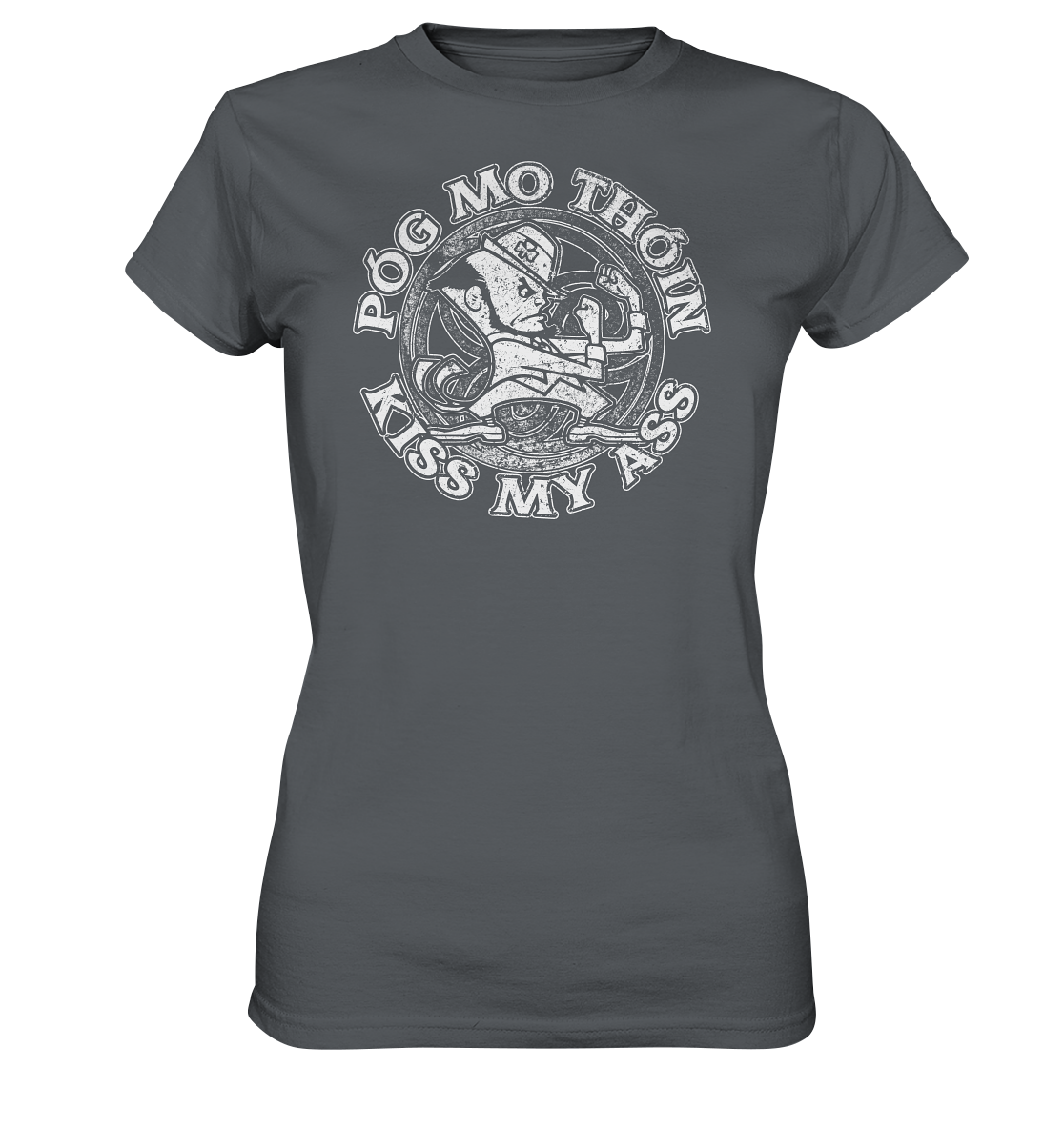 Póg Mo Thóin "Kiss my Ass" - Ladies Premium Shirt