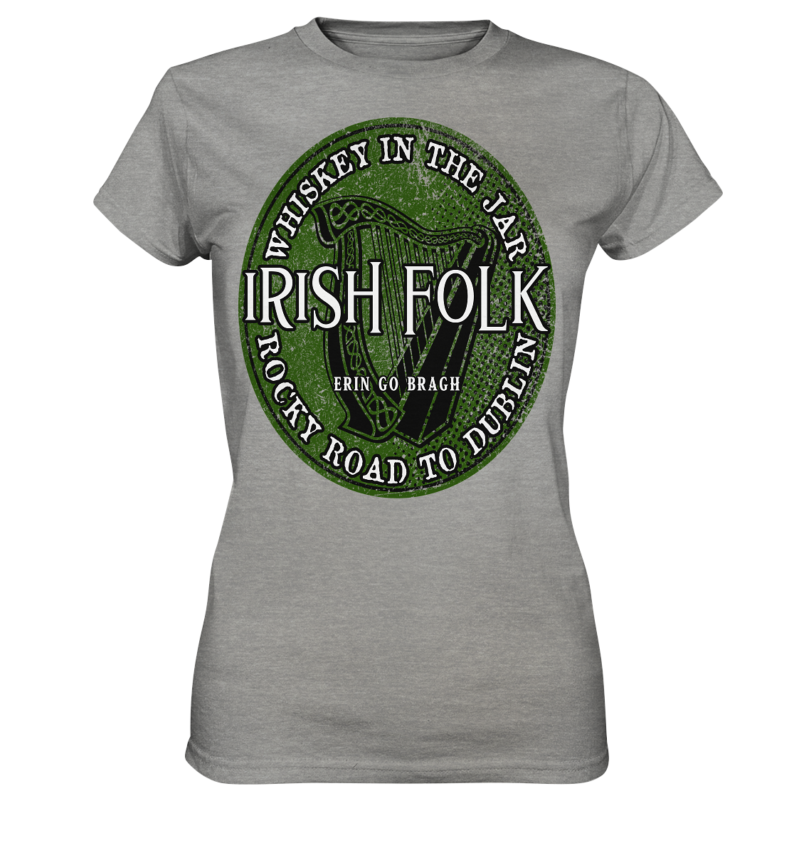 Irish Folk "Erin Go Bragh" - Ladies Premium Shirt
