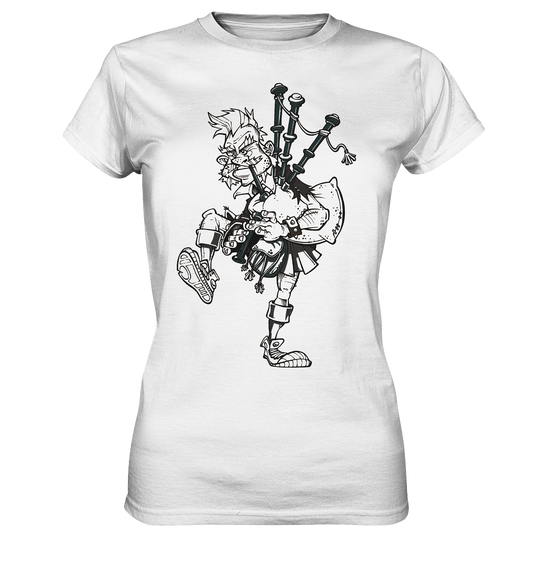 Bagpiper - Ladies Premium Shirt