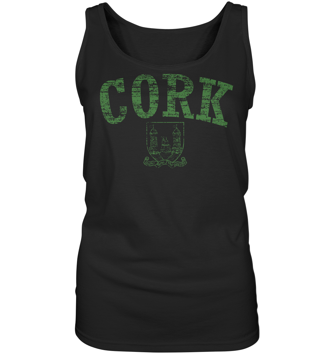 "Cork - Statio Bene Fida Carinis" - Ladies Tank-Top