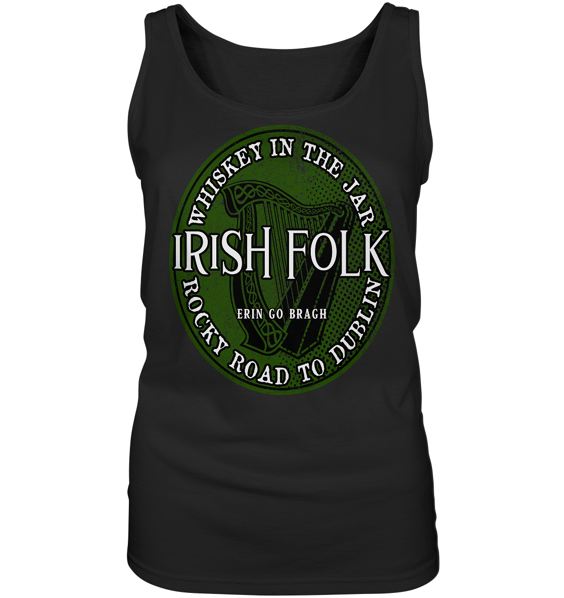 Irish Folk "Erin Go Bragh" - Ladies Tank-Top