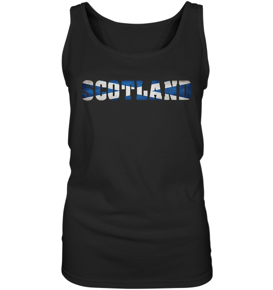 Scotland "Flag Logo" - Ladies Tank-Top