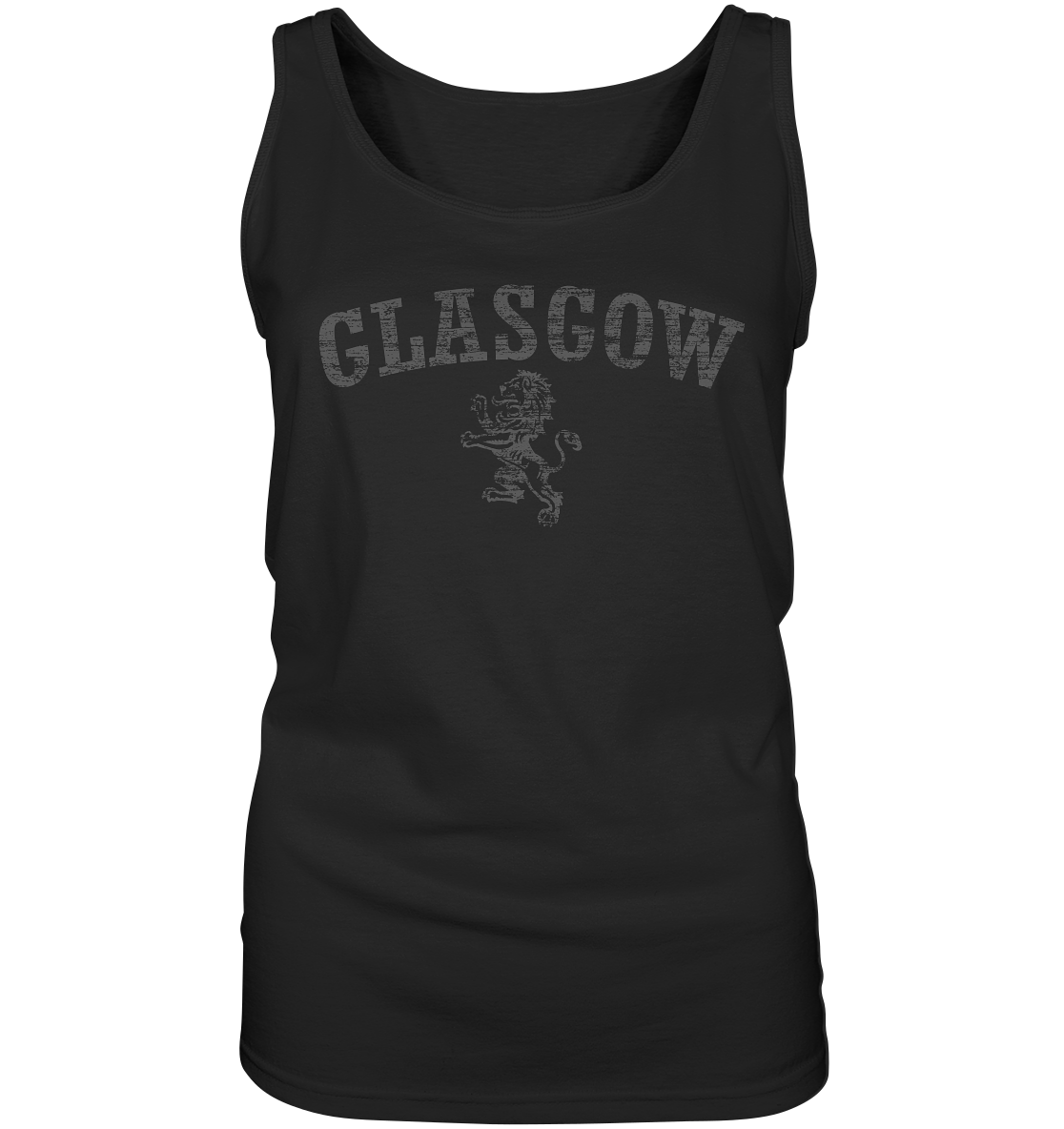 "Glasgow - Lion" - Ladies Tank-Top