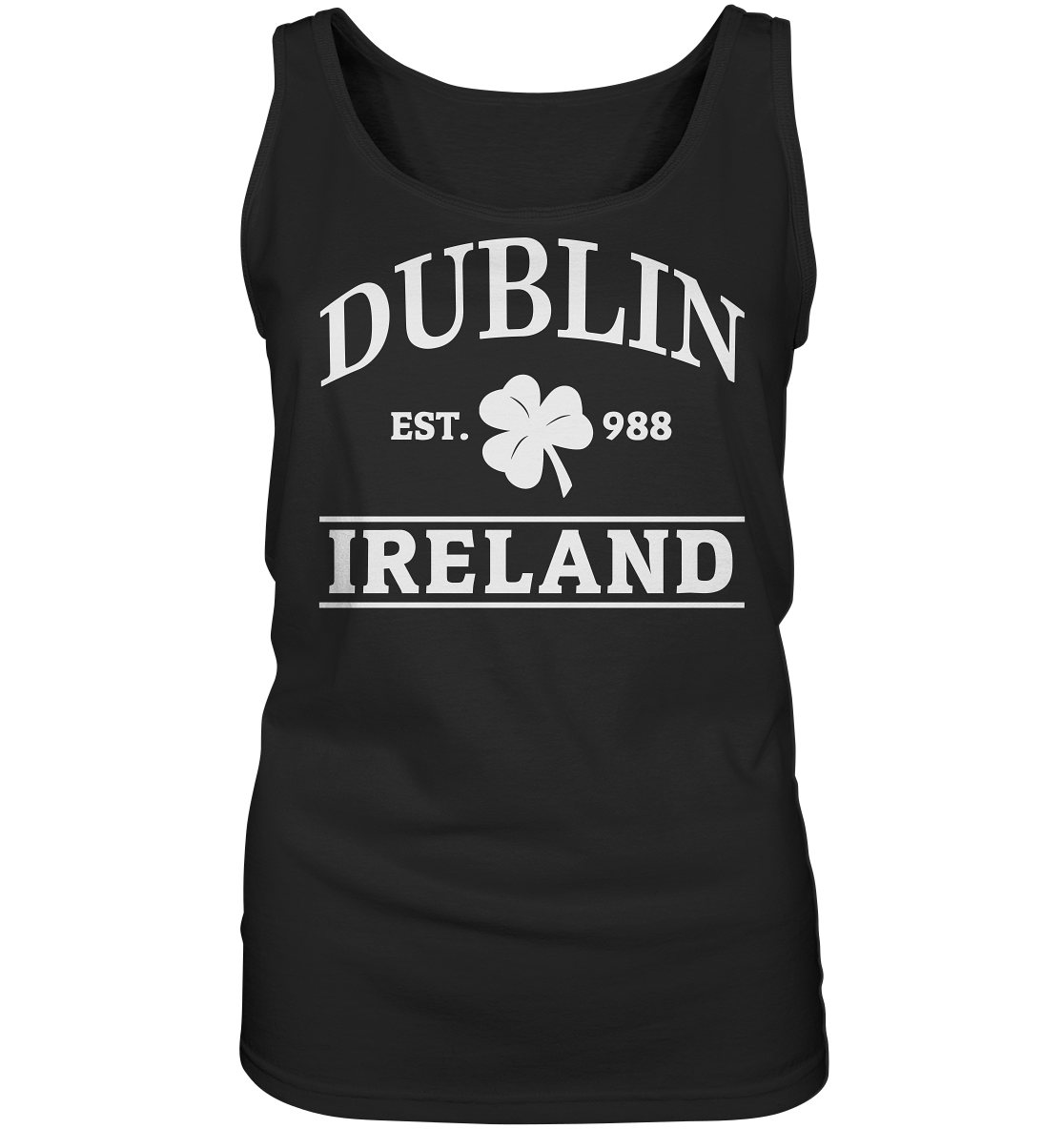 Dublin - Ireland "Est. 988" - Ladies Tank-Top