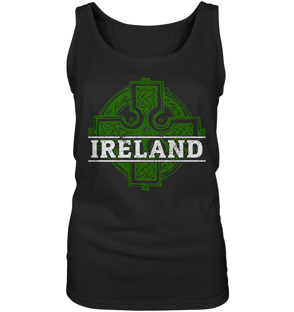 Ireland "Celtic Cross" - Ladies Tank-Top
