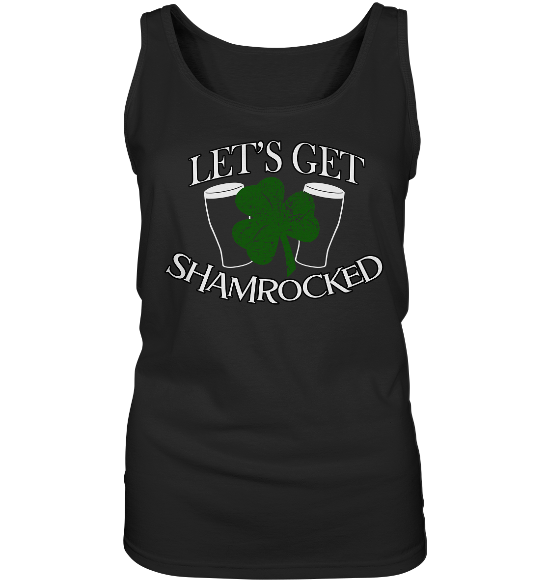 Let's Get Shamrocked - Ladies Tank-Top
