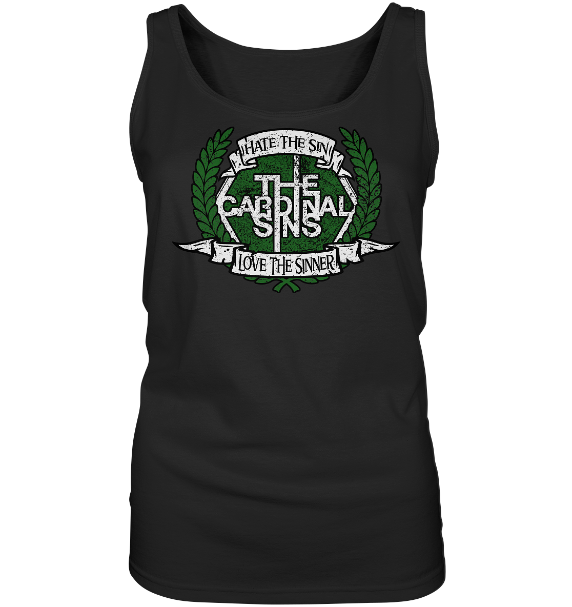 The Cardinal Sins "Crest" - Ladies Tank-Top