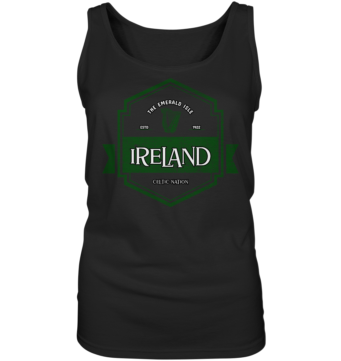 Ireland "The Emerald Isle / Celtic Nation" - Ladies Tank-Top
