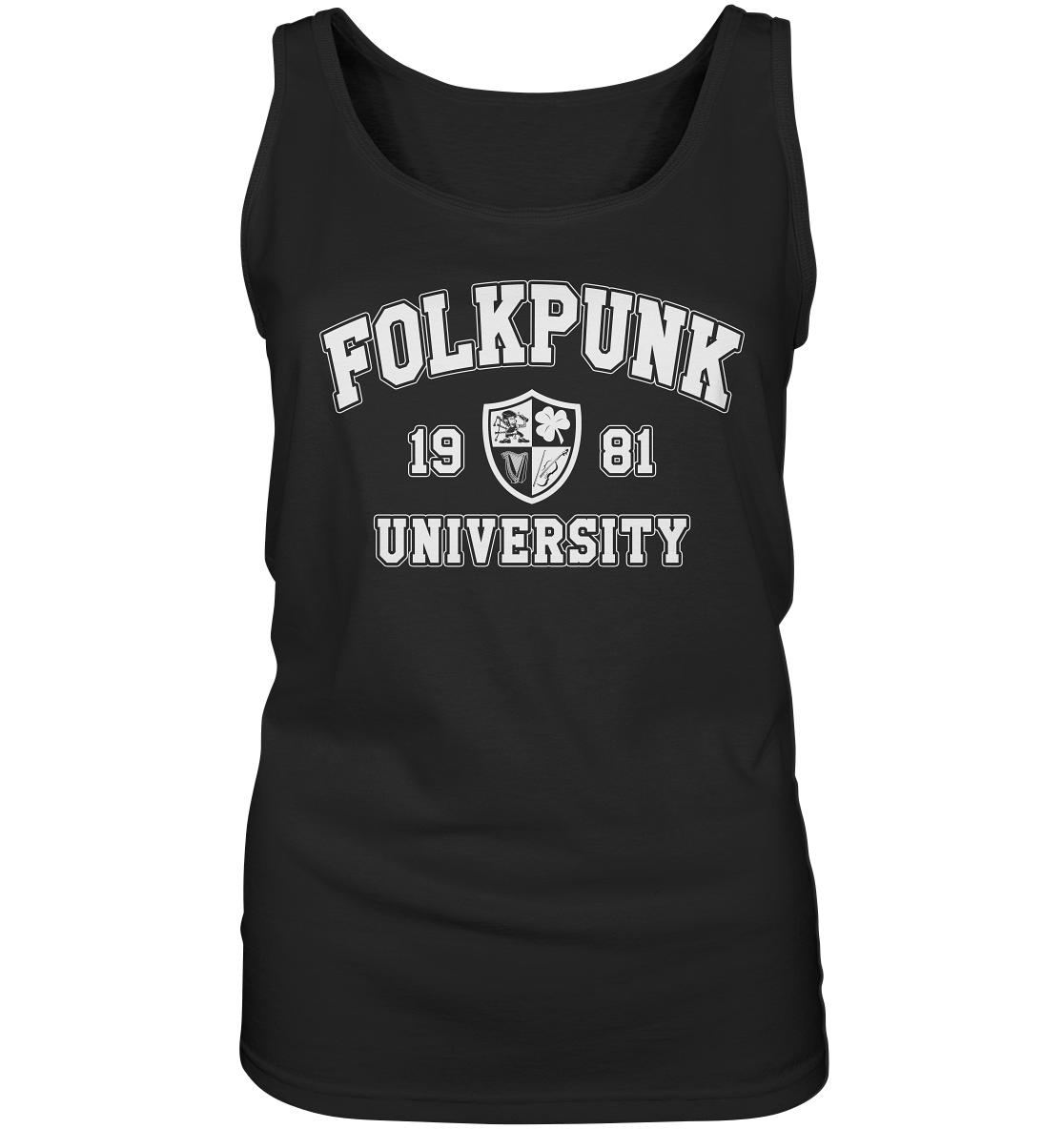 Folkpunk "University" - Ladies Tank-Top