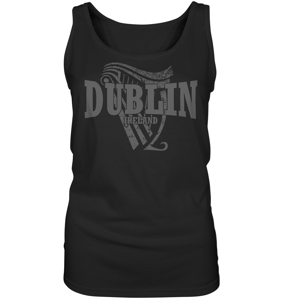 Dublin "Ireland - Harp II" - Ladies Tank-Top