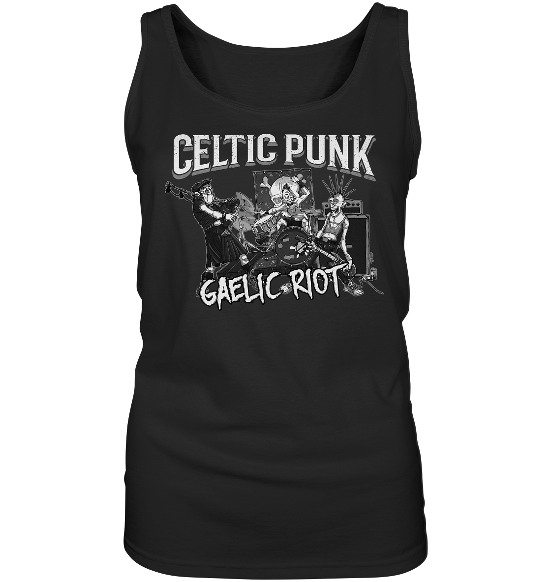 Celtic Punk "Gaelic Riot" - Ladies Tank-Top