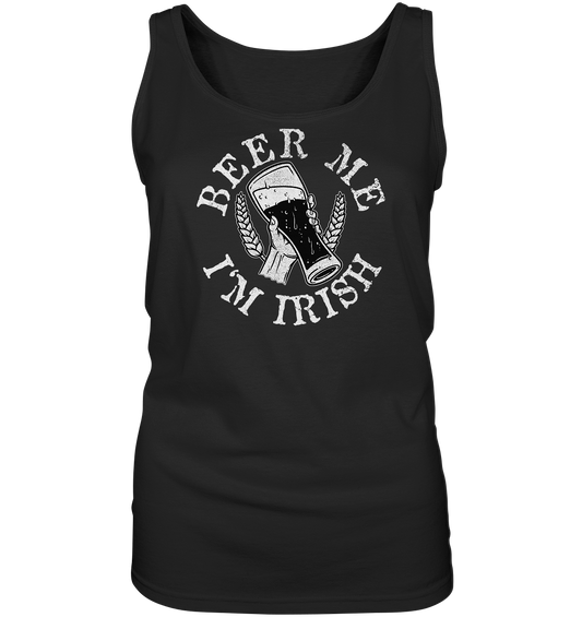 Beer Me "I'm Irish" - Ladies Tank-Top
