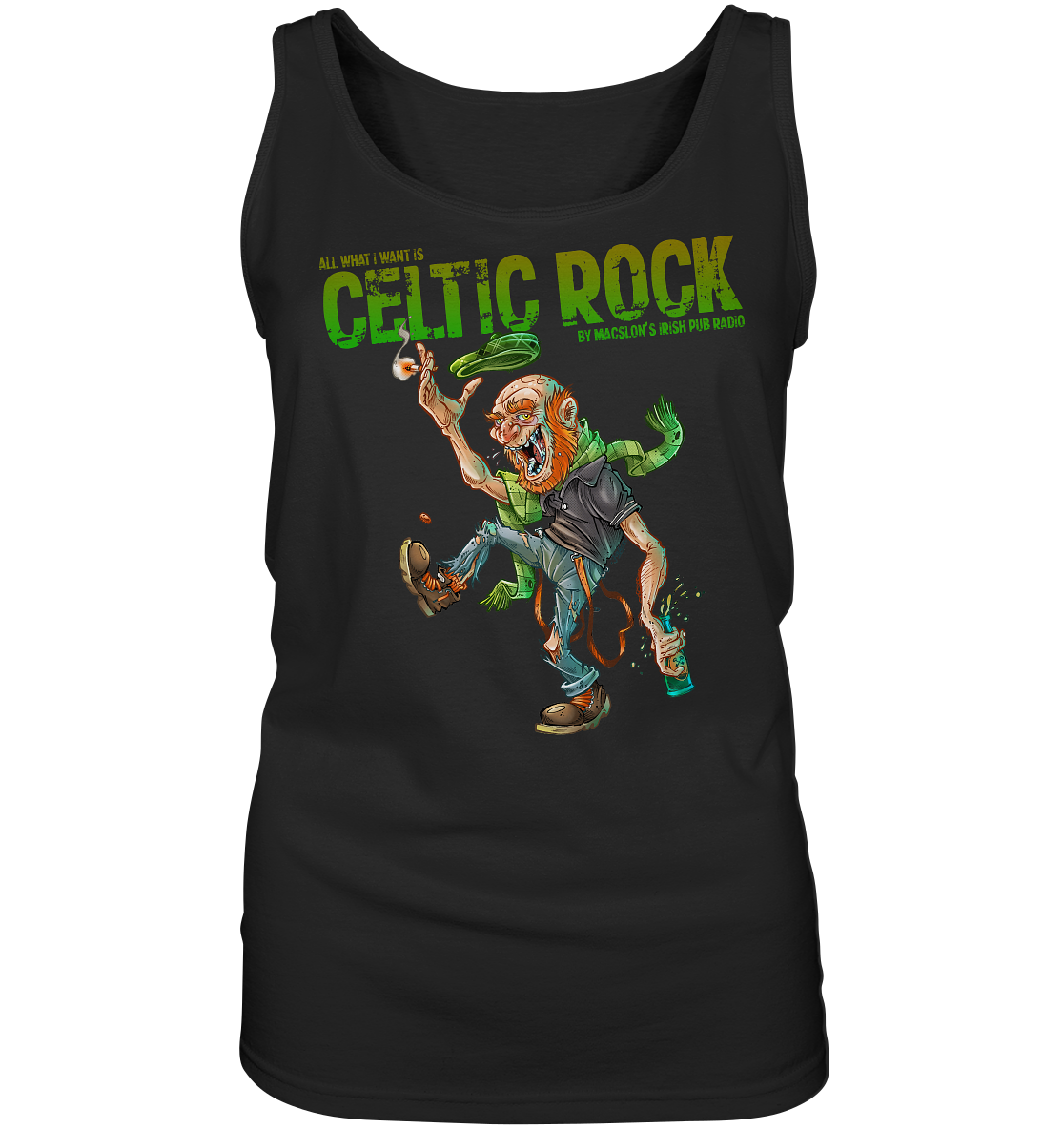 All What I Want Is "Celtic Rock" - Ladies Tank-Top
