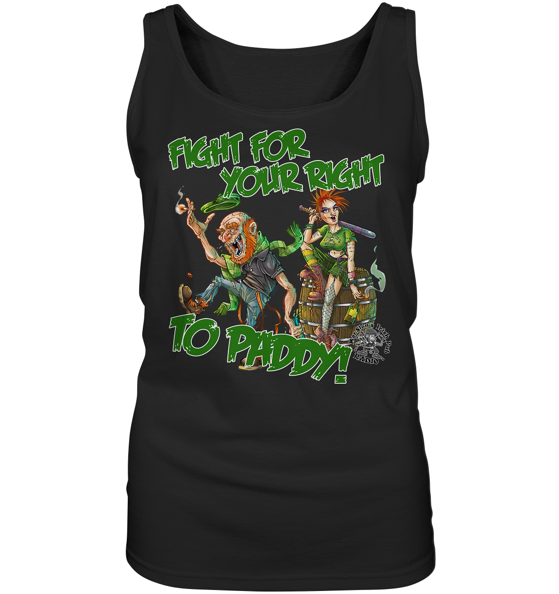Fight For Your Right To Paddy - Ladies Tank-Top