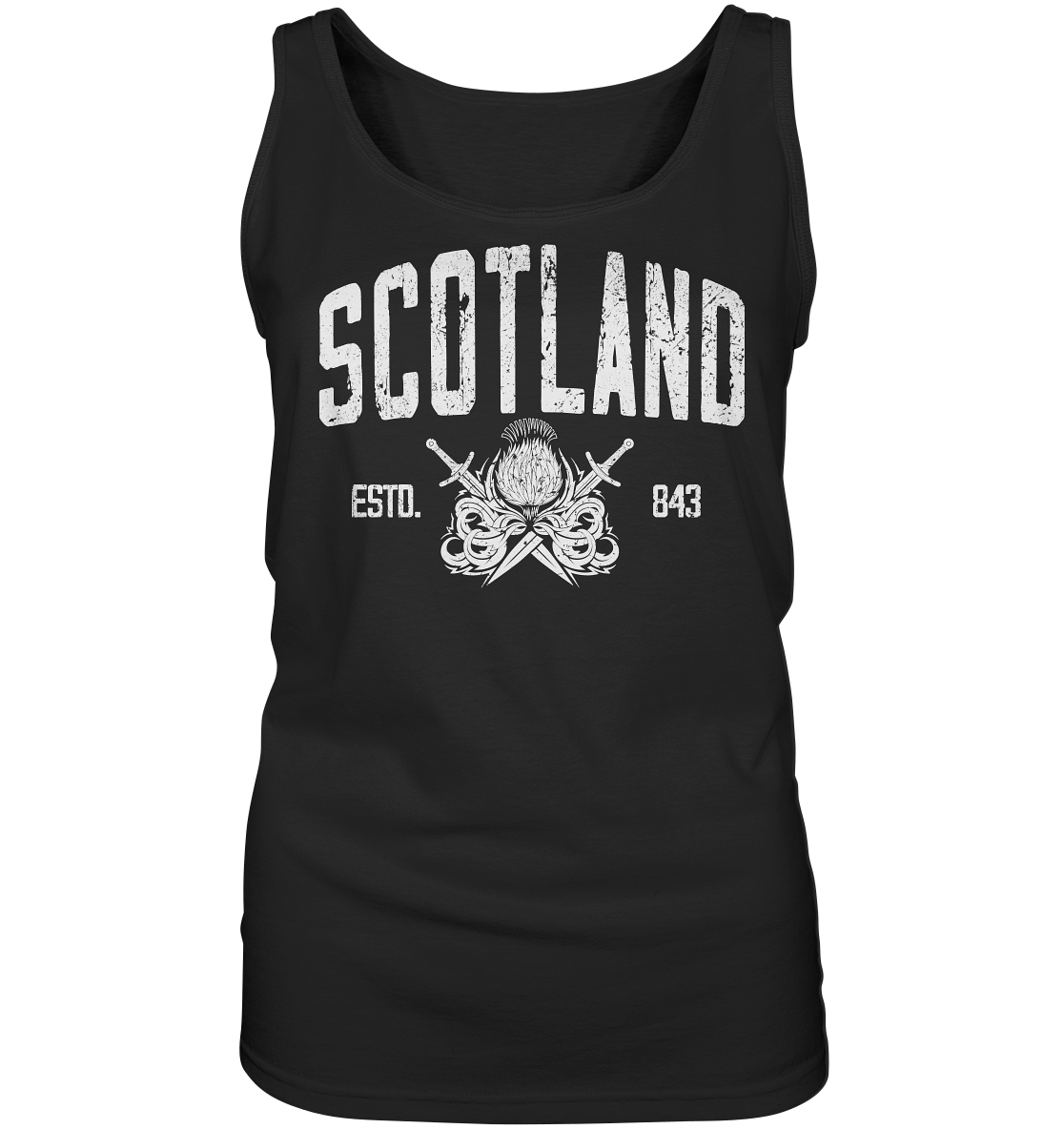 Scotland "Estd. 843" - Ladies Tank-Top