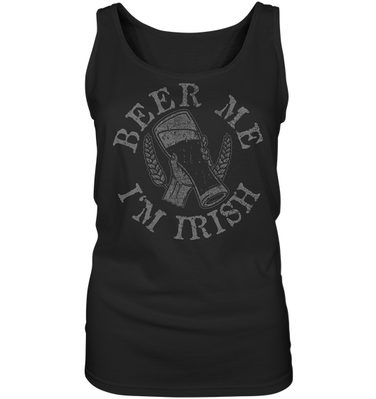 Beer Me "I'm Irish" - Ladies Tank-Top