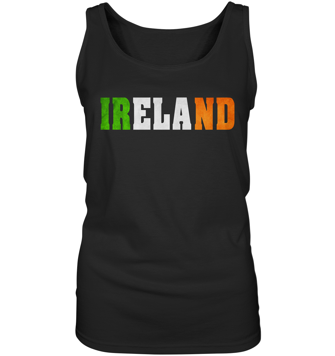 Ireland "Flag Logo" - Ladies Tank-Top