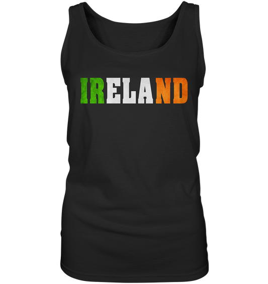 Ireland "Flag Logo" - Ladies Tank-Top