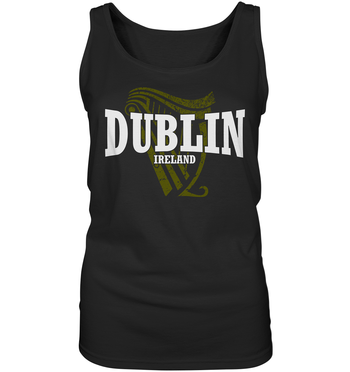 Dublin "Ireland - Harp II" - Ladies Tank-Top