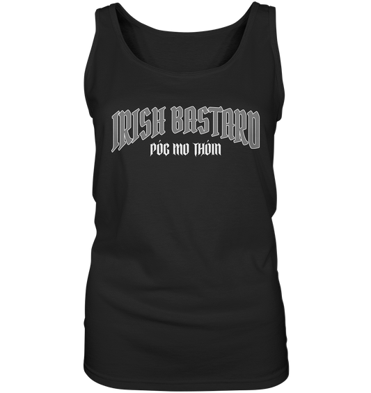 Irish Bastard "Póg Mo Thóin" - Ladies Tank-Top