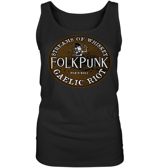 Folkpunk "Streams Of Whiskey" - Ladies Tank-Top